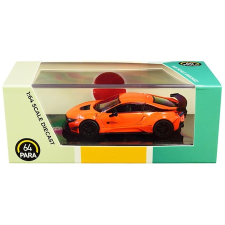 Paragon BMW i8 Liberty Walk Orange .16 4 Diecast Model Car PA-55144